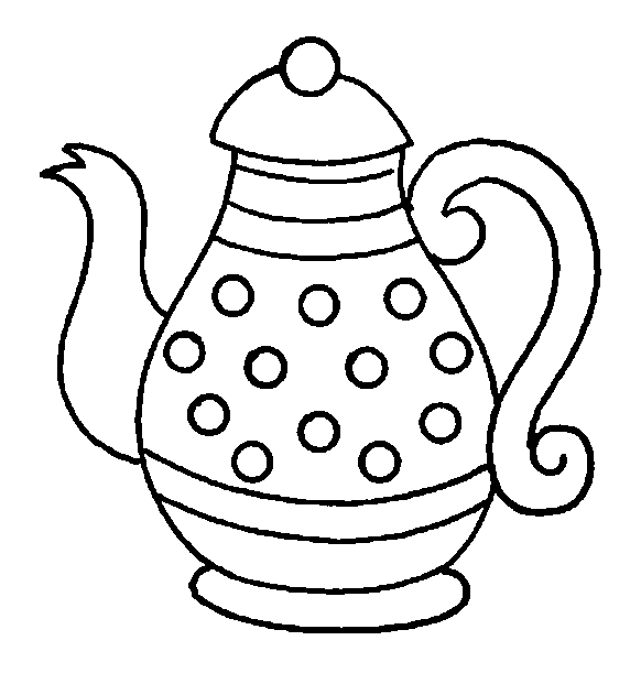 Przybory kuchenne kolorowanki